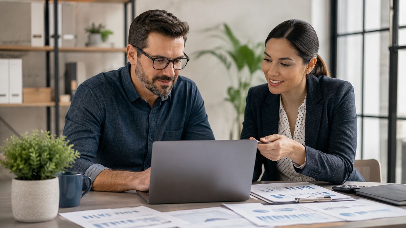 Payroll management support for small businesses.